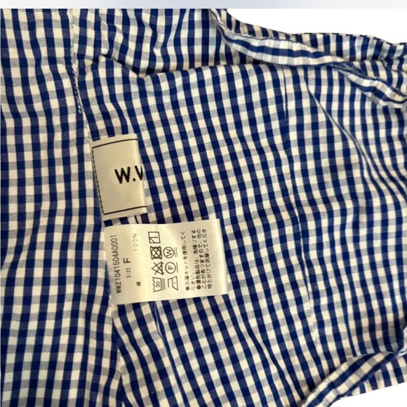 Gingham Tie Cutout Top - Picture 4 of 6